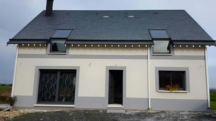 Remise en état de façade Plasnes