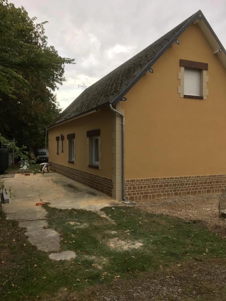 Remise à neuf de façade Plasnes