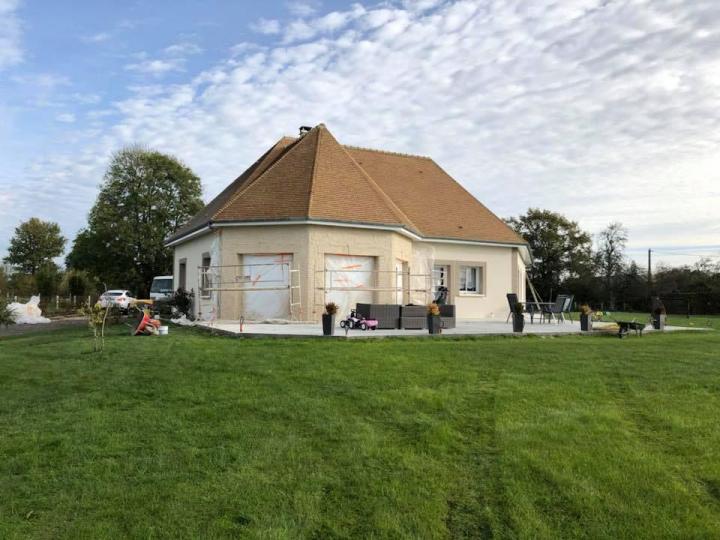 Restauration façade Plasnes